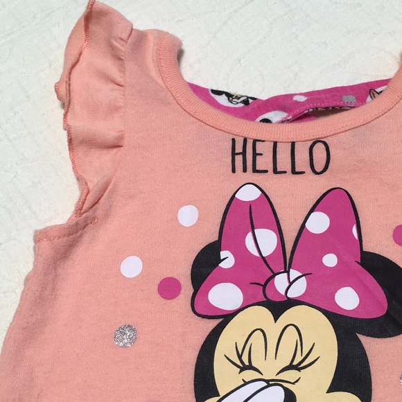 12m (5/$20) Peachy Minnie Mouse Tank by Disney - Picture 4 of 10